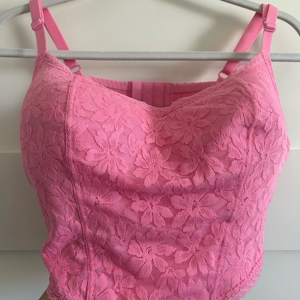 VS Pink Corset Bra